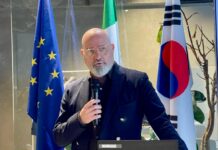 Bonaccini e Colla in Corea del Sud