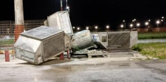 Forte vento a Trapani, danni all’aeroporto Birgi che resta operativo