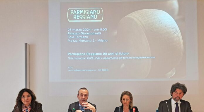 Parmigiano Reggiano, nel 2023 record fatturato oltre 3 mld