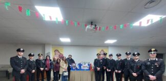 Da Allievi Carabinieri uova pasquali a bambini famiglie reggine