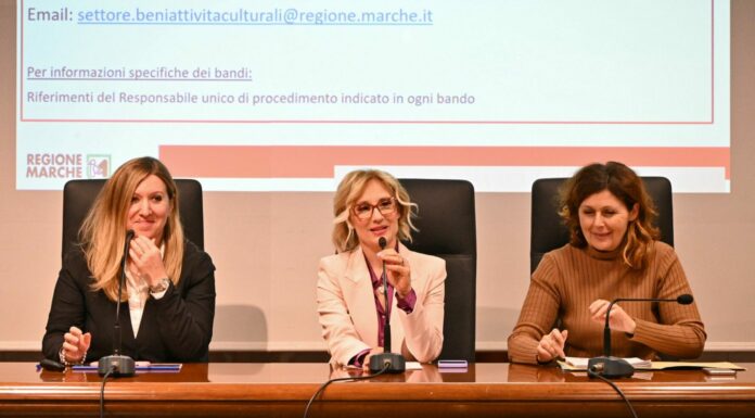 Marche, presentato il bando unico della cultura 2024