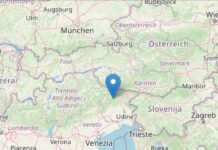 Terremoto di magnitudo 4.5 in provincia di Udine