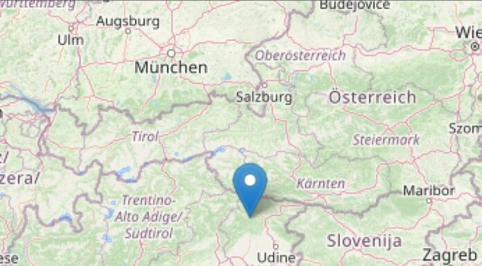 Terremoto di magnitudo 4.5 in provincia di Udine