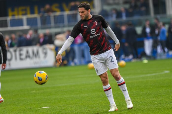 Italian soccer Serie A match - Hellas Verona FC vs AC Milan