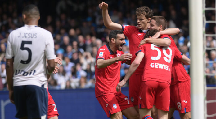 Napoli travolto al Maradona, l’Atalanta vince 3-0