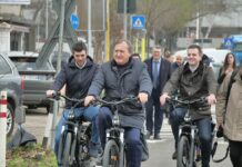 Inaugurata la pista ciclabile da Marghera a Venezia