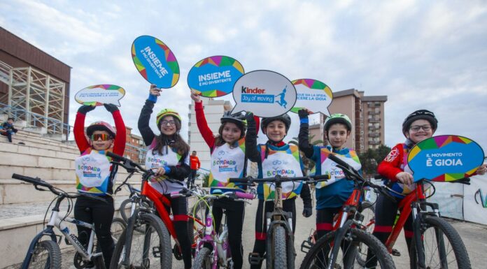 Kinder Joy of Moving, riparte il Tour Bicimparo