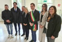 Treviso, Lanzarin posa la prima pietra della casa di comunità a Soligo