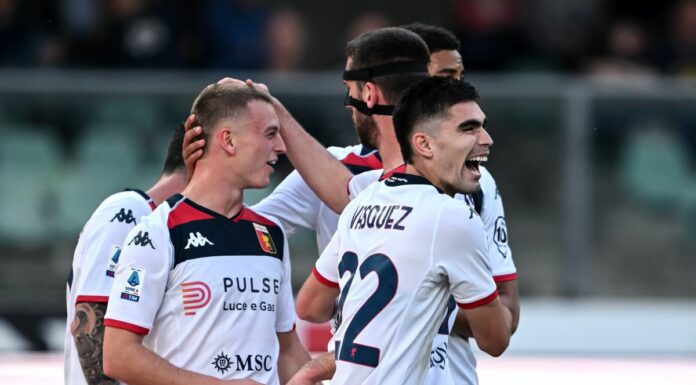 Il Genoa vince 2-1 in casa del Verona