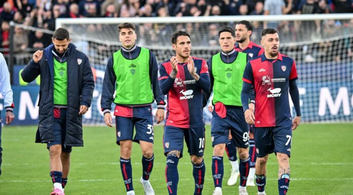 Altra rimonta del Cagliari, battuta 2-1 l’Atalanta
