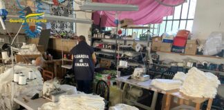 Sequestrati nel trevigiano 2 laboratori tessili con lavoratori “in nero”