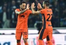 L’Inter vince 2-1 a Udine, scudetto a un passo