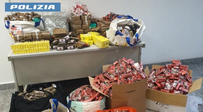 San Cesareo, arrestato 20enne sorpreso con oltre 350 kg di droga