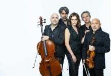 Claudia Gerini in “Qualche estate fa” vita e musica di Franco Califano