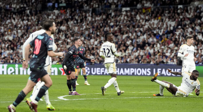 Gol e spettacolo al Bernabeu, Real Madrid-ManCity 3-3