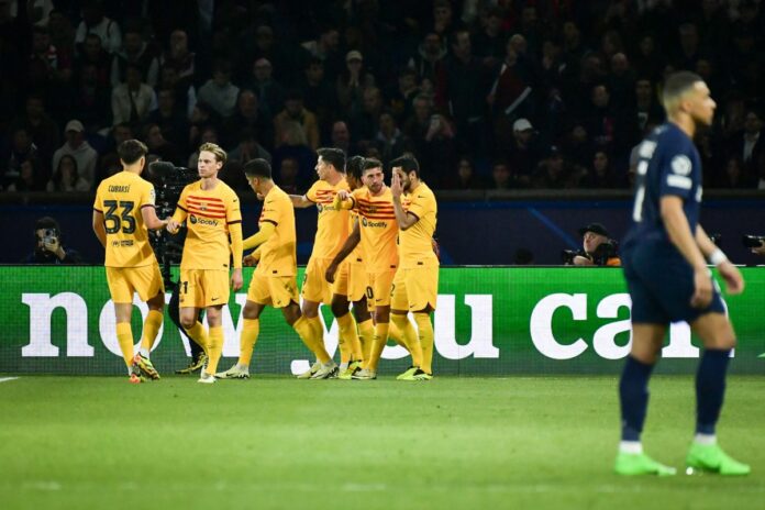 Champions League PSG v Barcelona FA
