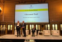 Premio Odone, Toti “Ricordo dovuto per suo impegno sviluppo territorio”