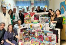 Giocattoli e 5 smart Tv per piccoli degenti “Garibaldi Nesima” di Catania
