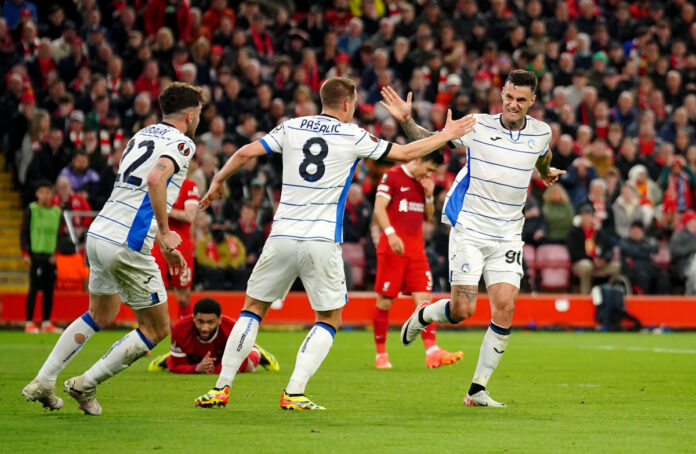 Liverpool v Atalanta - UEFA Europa League - Quarter-Final - First Leg - Anfield