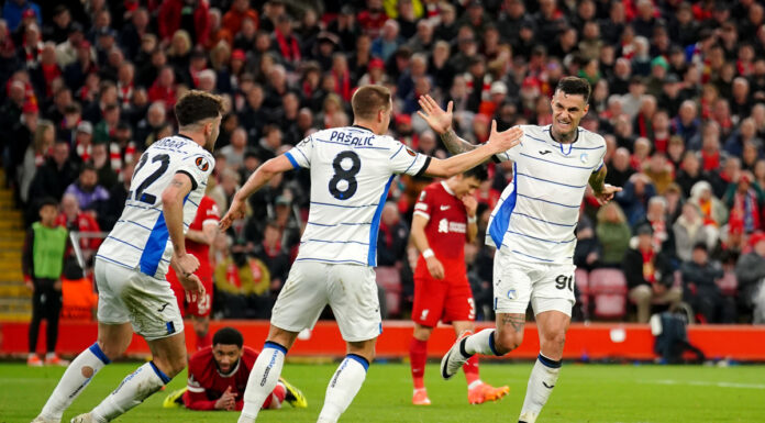 La Dea domina ad Anfield, Liverpool-Atalanta 0-3