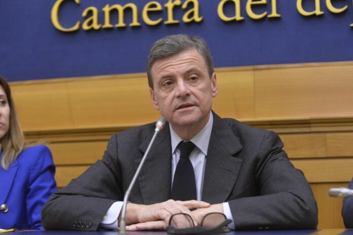 Camera dei deputati conferenza stampa di Azione sui nuovi ingressi nel partito