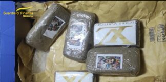 Messina, sequestrati 1,5 kg di droga in transito sullo Stretto