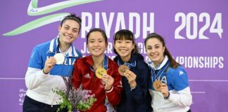 Mondiali Giovani, doppio podio azzurro nel fioretto femminile