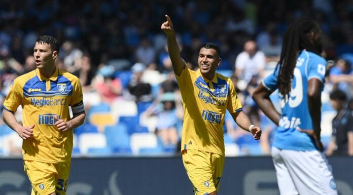 Pareggio amaro per il Napoli, 2-2 al Maradona col Frosinone