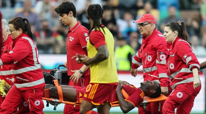 Malore per Ndicka, sospesa Udinese-Roma