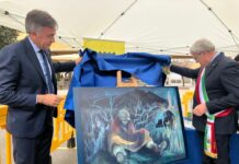 Poste italiane, annullo e cartolina per 90° anniversario Sabaudia