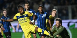 L’Atalanta si fa rimontare, è 2-2 contro il Verona