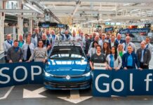 Volkswagen, iniziata la produzione della nuova Golf