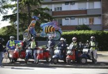 A Pontedera entrano nel vivo i Vespa World Days