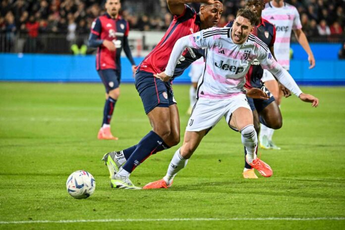 Italian soccer Serie A match - Cagliari Calcio vs Juventus FC