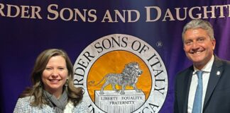 Usa, Anello “Collaborazione tra Palermo e Sons and Daughters of Italy”