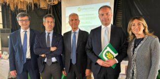 La salicoltura marina è pratica agricola a Margherita di Savoia in Puglia