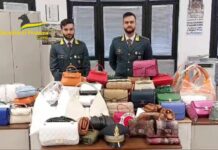 Como, sequestrate 500 borse con griffe di lusso contraffatte