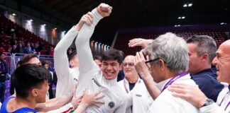 Europei artistica, Abbadini bronzo All Around a Rimini