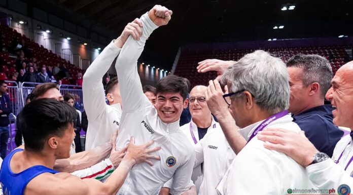 Europei artistica, Abbadini bronzo All Around a Rimini