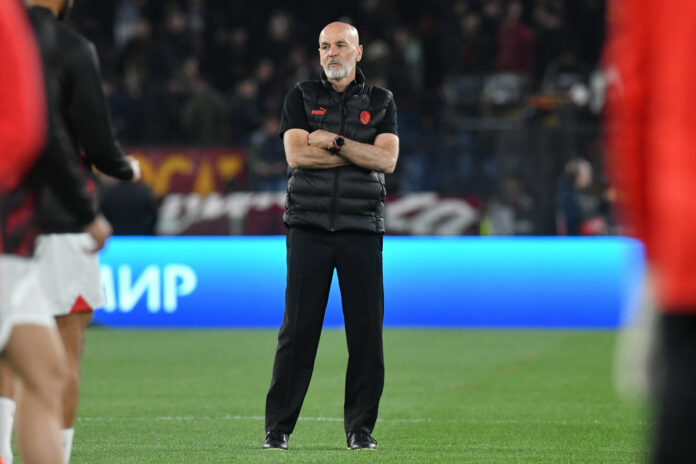 Football Europa League match - AS Roma vs AC Milan