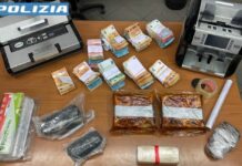 Milano, 70mila euro e 5 kg di droga nella soppressata. Due arresti