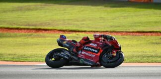 Bagnaia vola nel pomeriggio di Jerez, Vinales e Marquez dietro