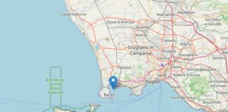 Scossa di terremoto di magnitudo 3.9 nella zona dei Campi Flegrei