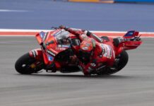 Bagnaia vince in Spagna il duello con Marquez, terzo Bezzecchi