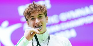 Brugnami d’argento a Rimini negli Europei junior d’artistica