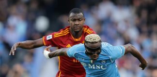 Gol ed emozioni al “Maradona”, Napoli-Roma 2-2