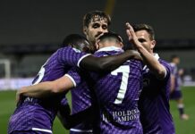 Manita della Fiorentina, per il Sassuolo è buio pesto