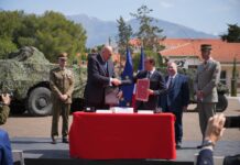 Difesa, accordo Italia-Francia sul polo industriale terrestre europeo