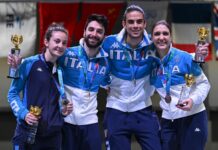 L’Italscherma brilla a Hong Kong, Bianchi d’oro e altri 3 podi