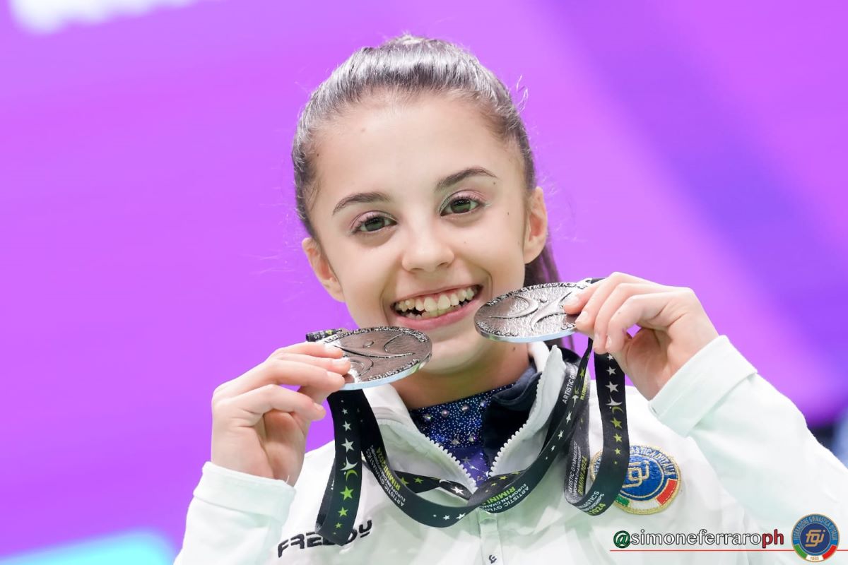 Azzurrina Perotti conquista l’argento a Rimini